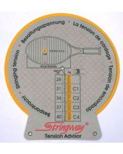 Stringway tension advisor (bespankracht wijzer).