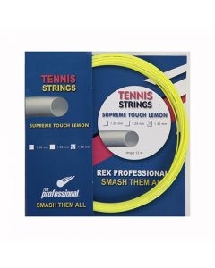 Rex Professional tennissnaar Supreme Touch Lemon 12m