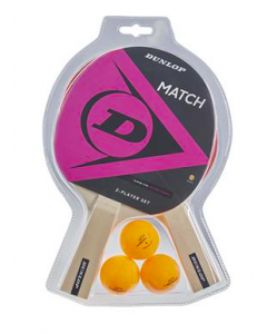 Dunlop Tafeltennis Set Match 2 Player set