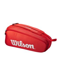 Wilson Tennistas Super Tour 6pk RED