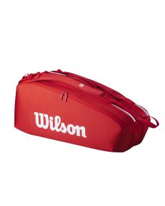 Wilson Tennistas Super Tour 6pk 2025 RED
