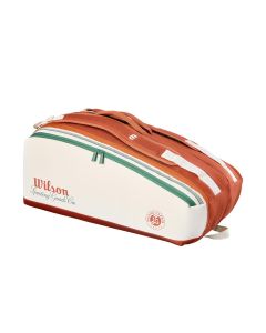 Wilson Roland Garros 2026 9PK Racket bag Cream