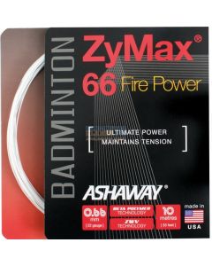 Ashaway ZyMax 66 Fire Power 10m
