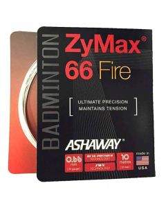 Ashaway ZyMax 66 Fire 10m wit 