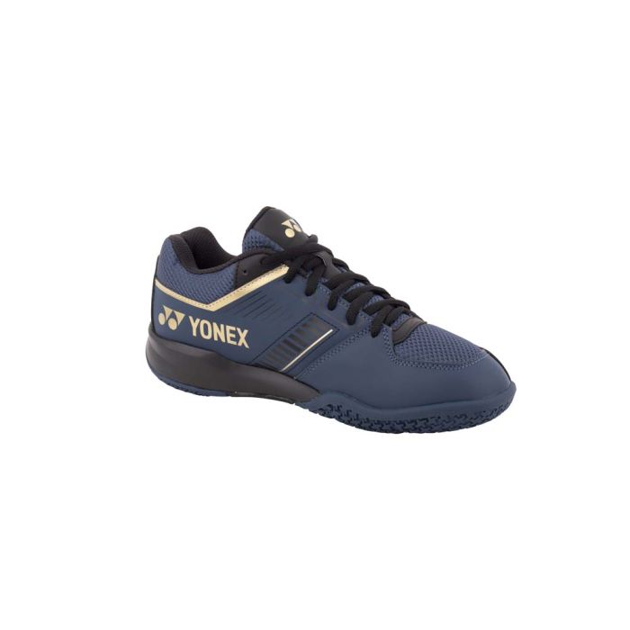 Yonex SHB Strider Flow Wide Navy Gold maat 43 Sport Inn Gerritsen